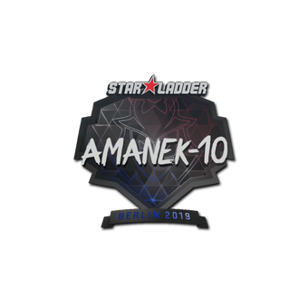 Sticker | AmaNEk | Berlin 2019 CS2 skin