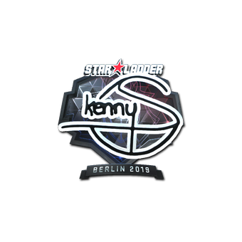 Sticker | kennyS (Foil) | Berlin 2019 CS2 skin