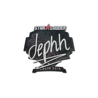 Sticker | dephh | Berlin 2019 CS2 skin
