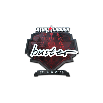 Sticker | buster (Foil) | Berlin 2019 CS2 skin