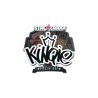 Sticker | kinqie (Foil) | Berlin 2019 CS2 skin
