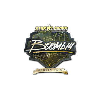 Sticker | Boombl4 (Gold) | Berlin 2019 CS2 skin