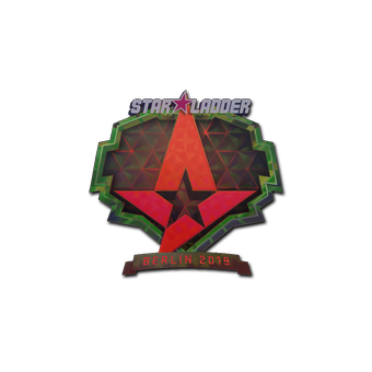 Sticker | Astralis (Holo) | Berlin 2019 CS2 skin