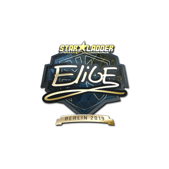 Sticker | EliGE (Gold) | Berlin 2019 CS2 skin