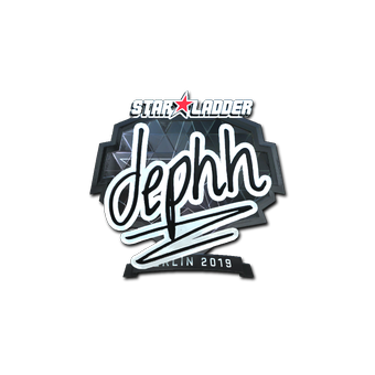 Sticker | dephh (Foil) | Berlin 2019 CS2 skin