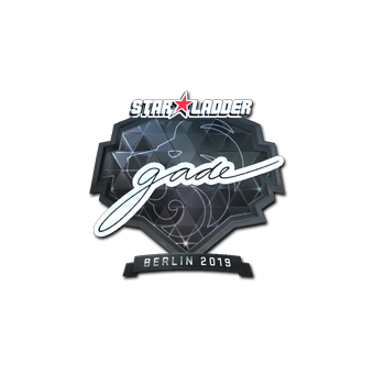 Sticker | gade (Foil) | Berlin 2019 CS2 skin