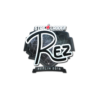 Sticker | REZ (Foil) | Berlin 2019 CS2 skin