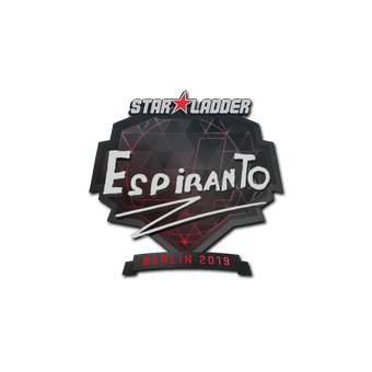 Sticker | EspiranTo | Berlin 2019 CS2 skin