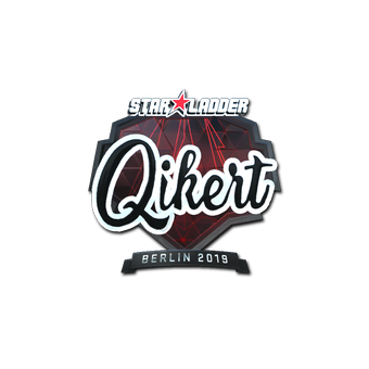 Sticker | qikert (Foil) | Berlin 2019 CS2 skin