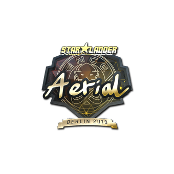 Sticker | Aerial (Gold) | Berlin 2019 CS2 skin