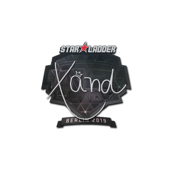 Sticker | xand | Berlin 2019 CS2 skin