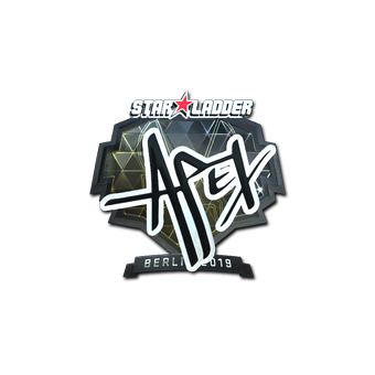 Sticker | apEX (Foil) | Berlin 2019 CS2 skin