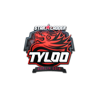 Sticker | Tyloo (Foil) | Berlin 2019 CS2 skin