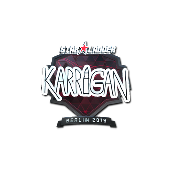 Sticker | karrigan (Foil) | Berlin 2019 CS2 skin