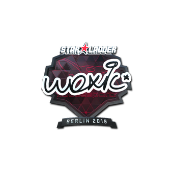 Sticker | woxic (Foil) | Berlin 2019 CS2 skin