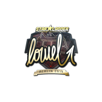 Sticker | loWel (Gold) | Berlin 2019 CS2 skin