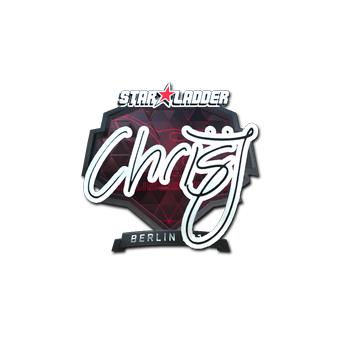 Sticker | chrisJ (Foil) | Berlin 2019 CS2 skin