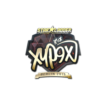 Sticker | Xyp9x (Gold) | Berlin 2019 CS2 skin