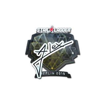 Sticker | ALEX (Foil) | Berlin 2019 CS2 skin