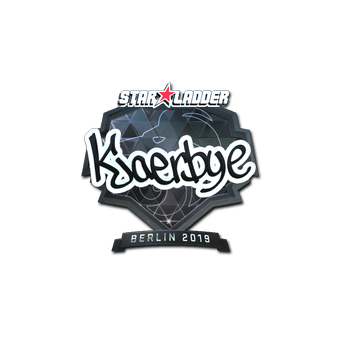 Sticker | Kjaerbye (Foil) | Berlin 2019 CS2 skin