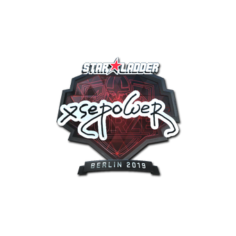 Sticker | xsepower (Foil) | Berlin 2019 CS2 skin