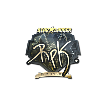 Sticker | RpK (Gold) | Berlin 2019 CS2 skin