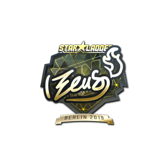 Sticker | Zeus (Gold) | Berlin 2019 CS2 skin