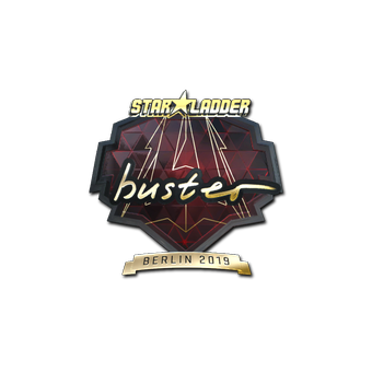 Sticker | buster (Gold) | Berlin 2019 CS2 skin
