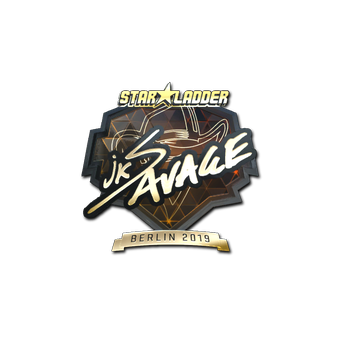 Sticker | jks (Gold) | Berlin 2019 CS2 skin