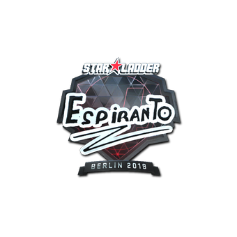 Sticker | EspiranTo (Foil) | Berlin 2019 CS2 skin