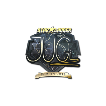 Sticker | JUGi (Gold) | Berlin 2019 CS2 skin