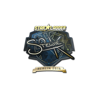 Sticker | Stewie2K (Gold) | Berlin 2019 CS2 skin