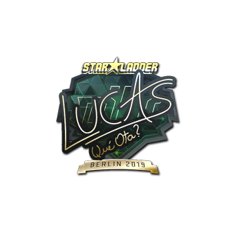 Sticker | LUCAS1 (Gold) | Berlin 2019 CS2 skin
