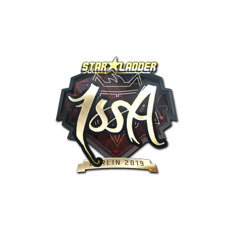 Sticker | ISSAA (Gold) | Berlin 2019 CS2 skin