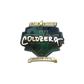 Sticker | coldzera (Gold) | Berlin 2019 CS2 skin