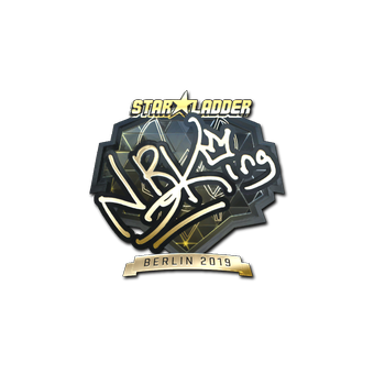 Sticker | NBK- (Gold) | Berlin 2019 CS2 skin