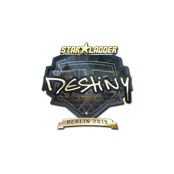 Sticker | DeStiNy (Gold) | Berlin 2019 CS2 skin