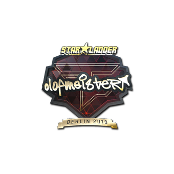 Sticker | olofmeister (Gold) | Berlin 2019 CS2 skin