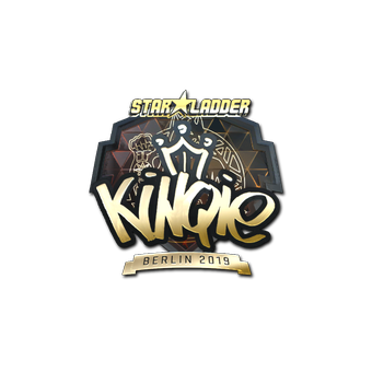 Sticker | kinqie (Gold) | Berlin 2019 CS2 skin