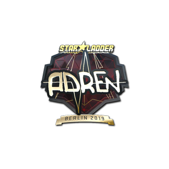 Sticker | AdreN (Gold) | Berlin 2019 CS2 skin