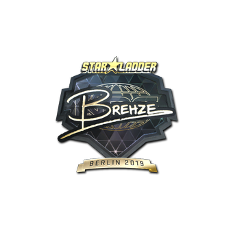 Sticker | Brehze (Gold) | Berlin 2019 CS2 skin