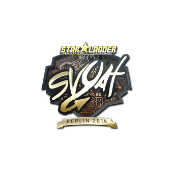 Sticker | svyat (Gold) | Berlin 2019 CS2 skin