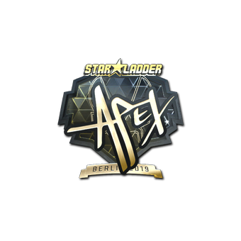 Sticker | apEX (Gold) | Berlin 2019 CS2 skin