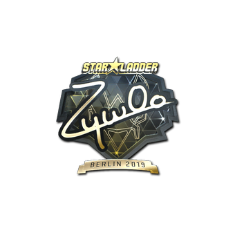 Sticker | ZywOo (Gold) | Berlin 2019 CS2 skin