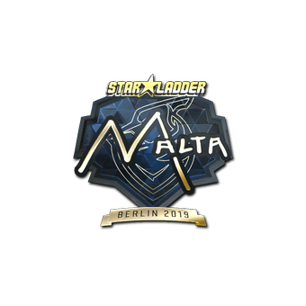 Sticker | malta (Gold) | Berlin 2019 CS2 skin