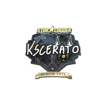 Sticker | KSCERATO (Gold) | Berlin 2019 CS2 skin