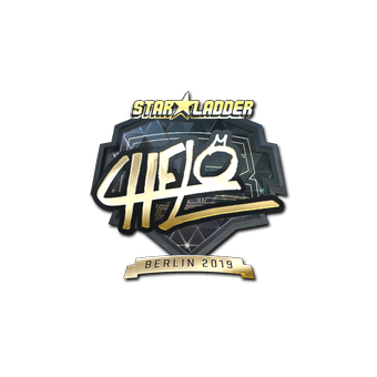 Sticker | chelo (Gold) | Berlin 2019 CS2 skin
