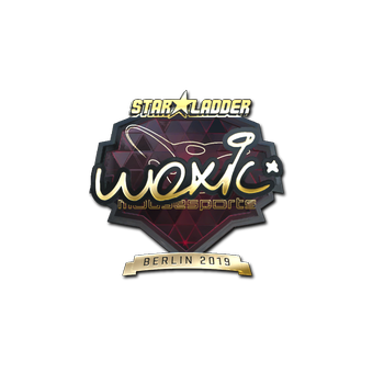 Sticker | woxic (Gold) | Berlin 2019 CS2 skin