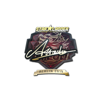 Sticker | Attacker (Gold) | Berlin 2019 CS2 skin
