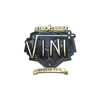 Sticker | VINI (Gold) | Berlin 2019 CS2 skin